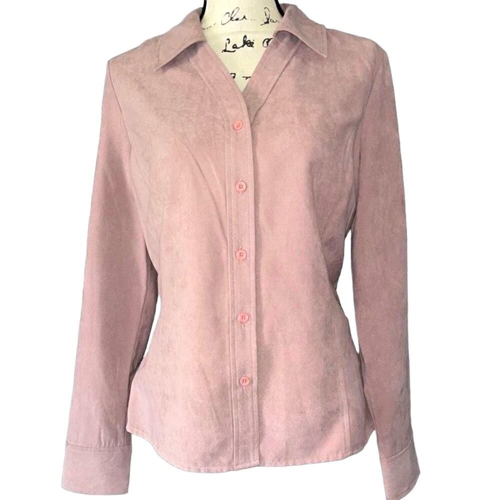 Sonoma lavender suede-like‎ shacket NWT medium